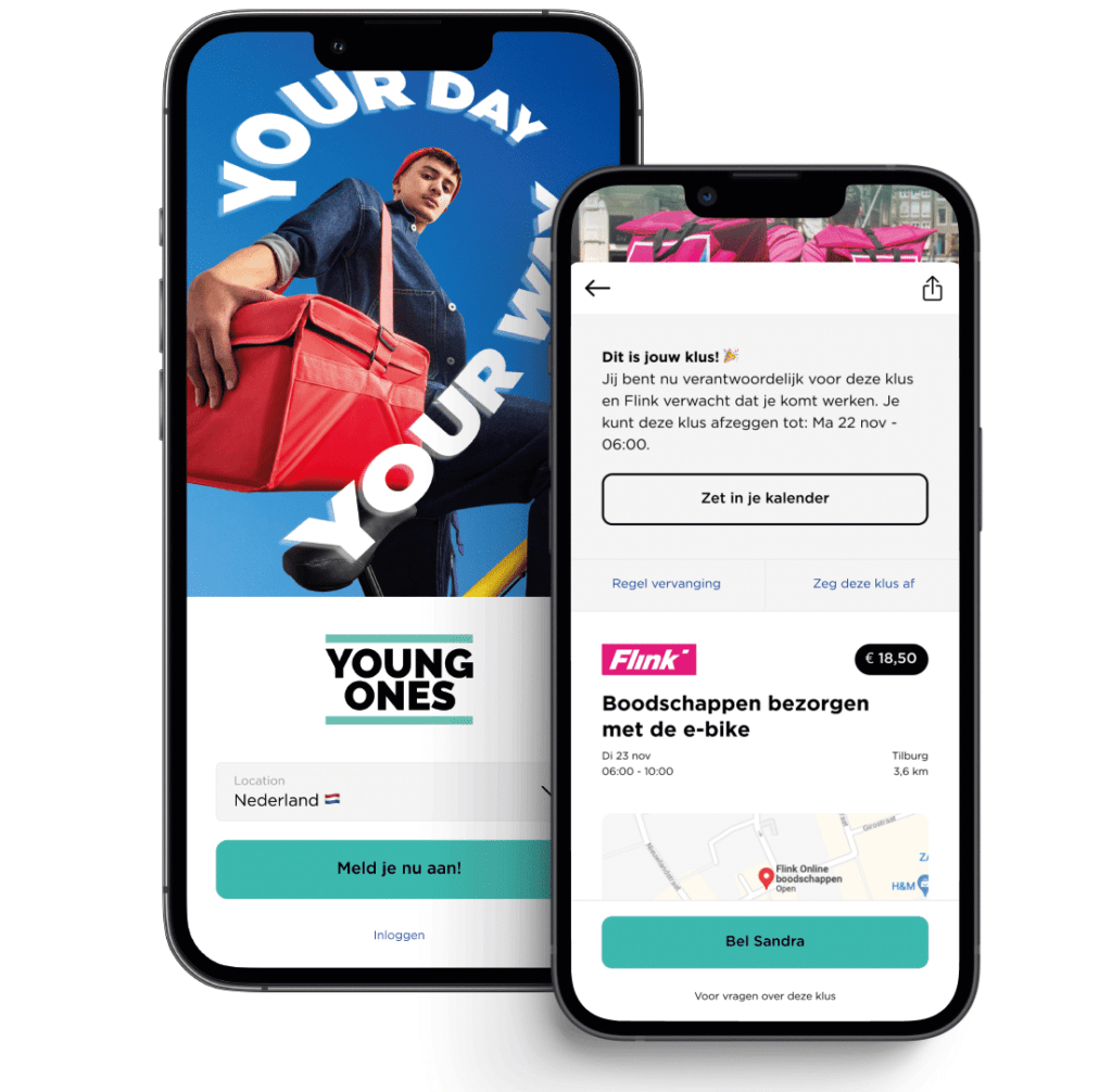 App Mock-Up | YoungOnes